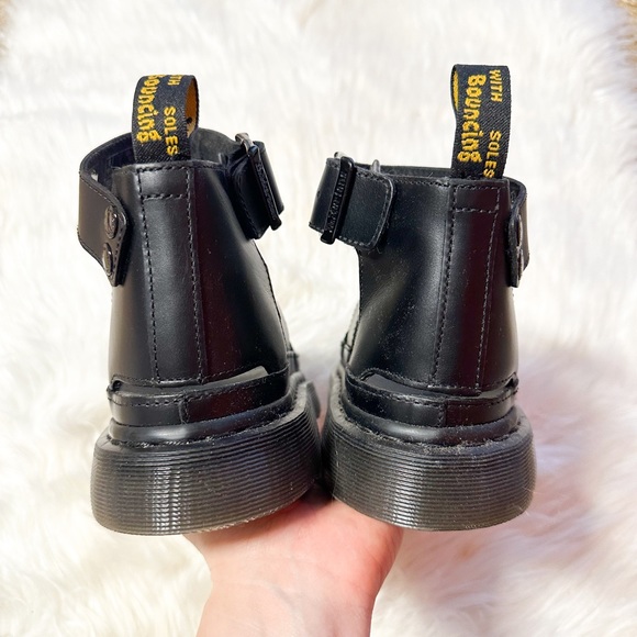 Dr. Marten All Black Blair Sandals - Chunky Sandals - Picture 3 of 5